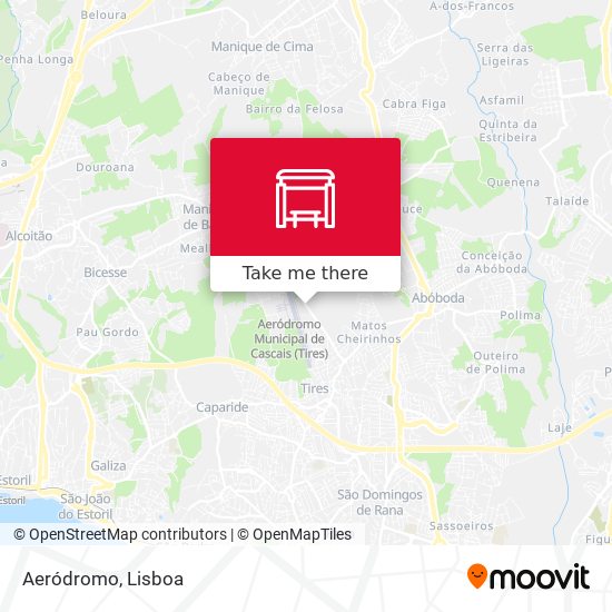 Aeródromo mapa