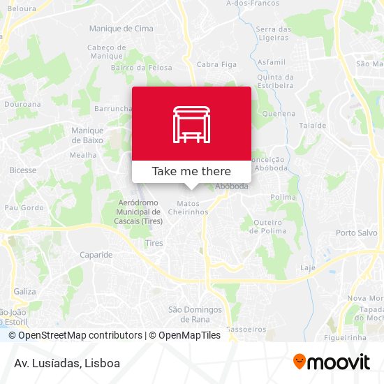 Av. Lusíadas mapa