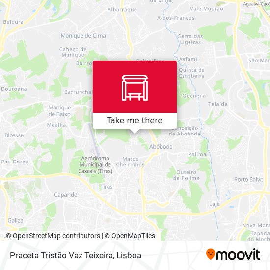 Praceta Tristão Vaz Teixeira map