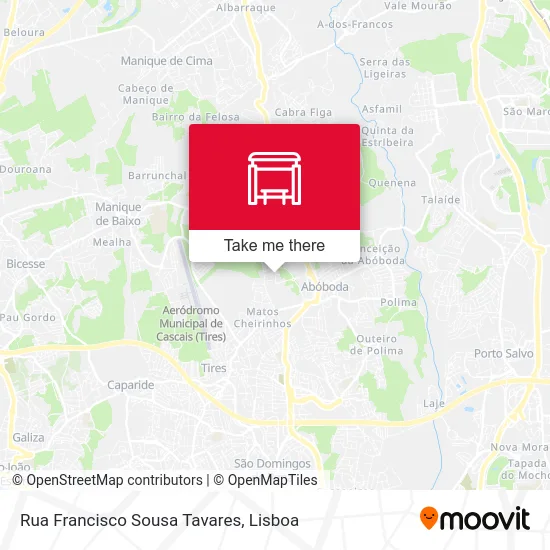 Rua Francisco Sousa Tavares map