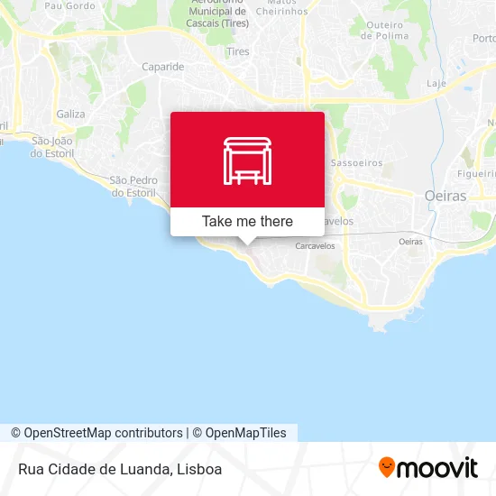 Rua Cidade de Luanda map