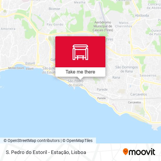 S. Pedro do Estoril - Estação mapa