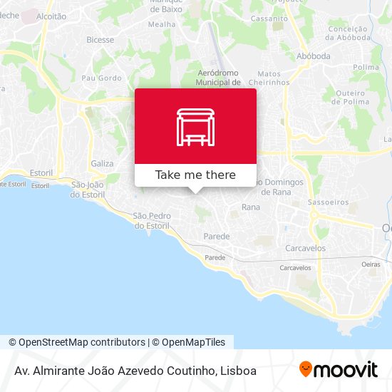 Av. Almirante João Azevedo Coutinho map