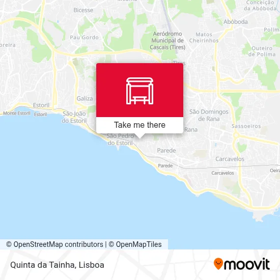 Quinta da Tainha map