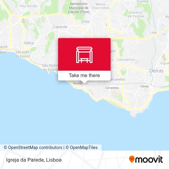 Igreja da Parede map