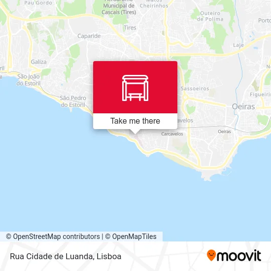 Rua Cidade de Luanda map