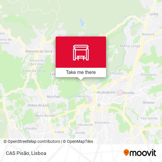 CAS Pisão mapa
