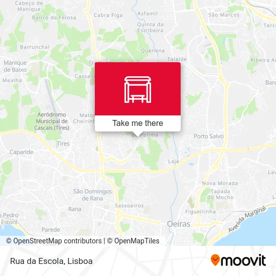 Rua da Escola map