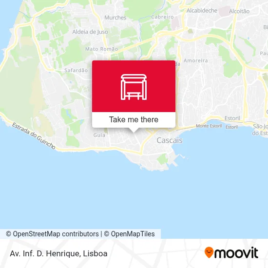 Av. Inf. D. Henrique map