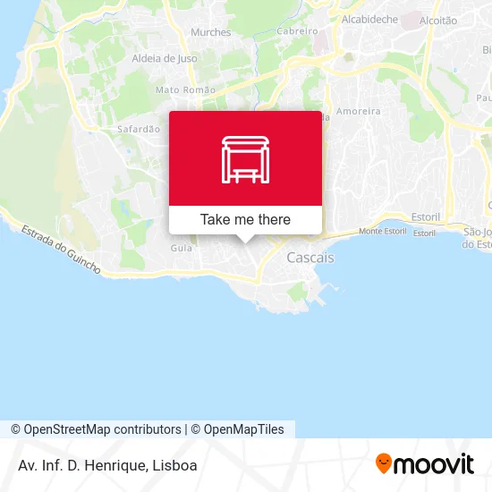 Av. Inf. D. Henrique map