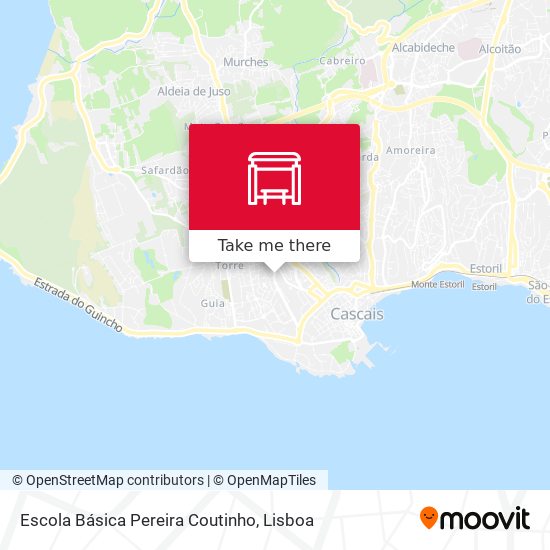 Escola Básica Pereira Coutinho map