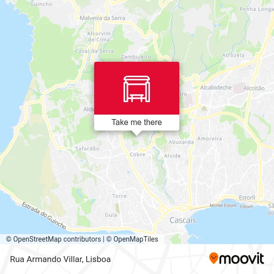 Rua Armando Villar map