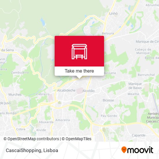 CascaiShopping map