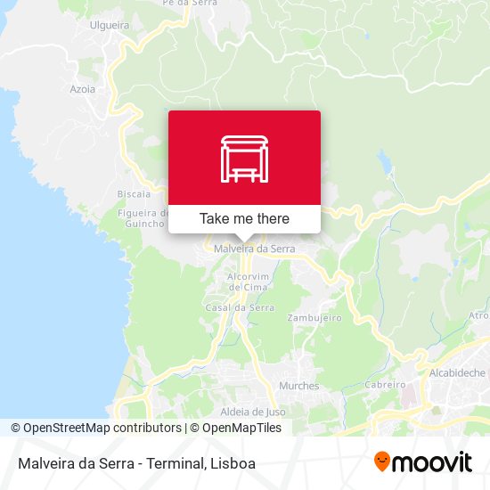 Malveira da Serra - Terminal map