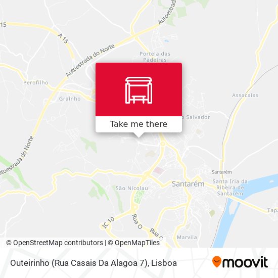 Outeirinho (Rua Casais Da Alagoa 7) mapa
