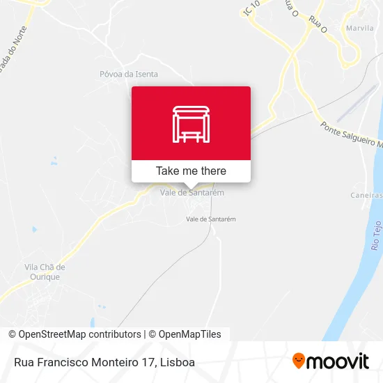 Rua Francisco Monteiro 17 map