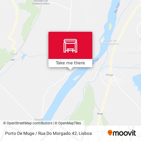 Porto De Muge / Rua Do Morgado 42 mapa