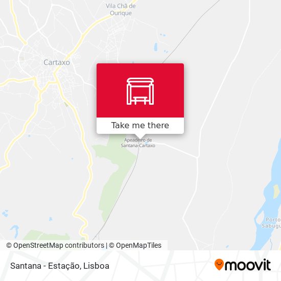 Santana - Estação mapa