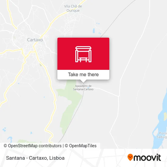 Santana - Cartaxo map