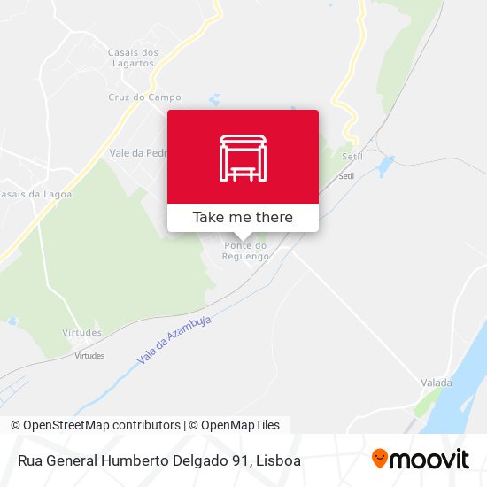 Rua General Humberto Delgado 91 map