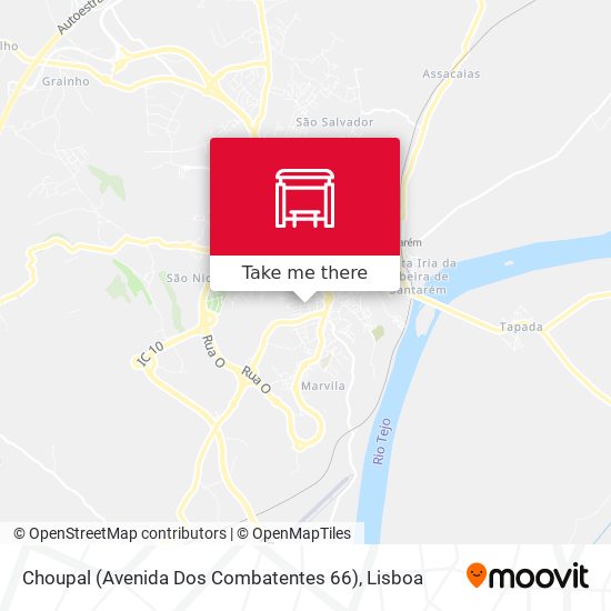 Choupal (Avenida Dos Combatentes 66) mapa
