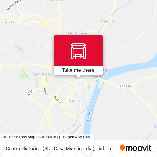 Centro Histórico (Sta. Casa Misericórdia) mapa