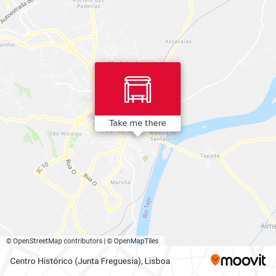 Centro Histórico (Junta Freguesia) map