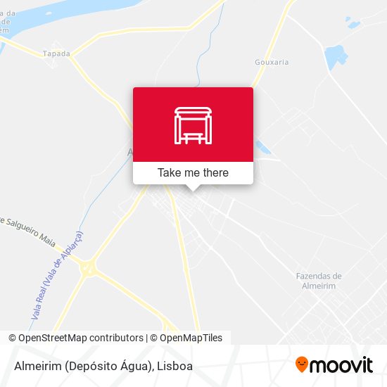 Almeirim (Depósito Água) map