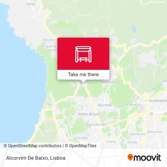 Alcorvim De Baixo map