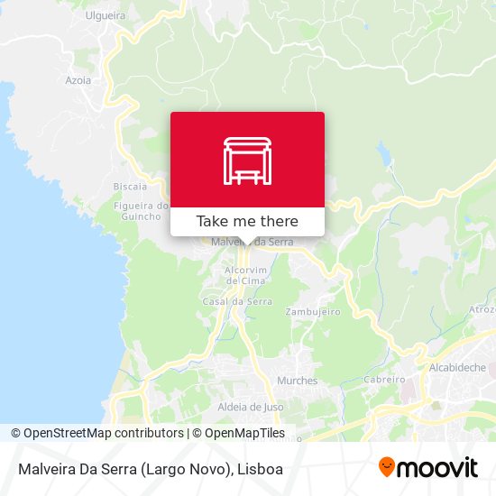 Malveira Da Serra (Largo Novo) map