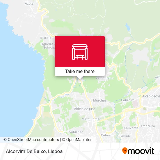 Alcorvim De Baixo map