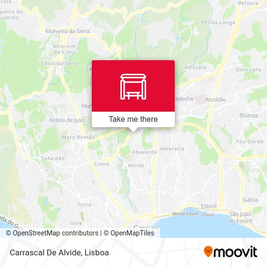 Carrascal De Alvide map