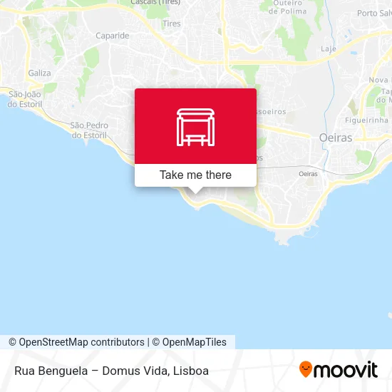 Rua Benguela – Domus Vida map