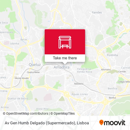 Av Gen Humb Delgado (Supermercado) map