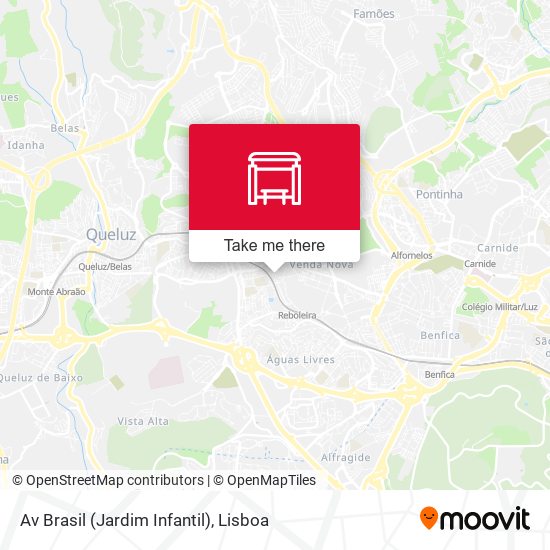 Av Brasil (Jardim Infantil) map