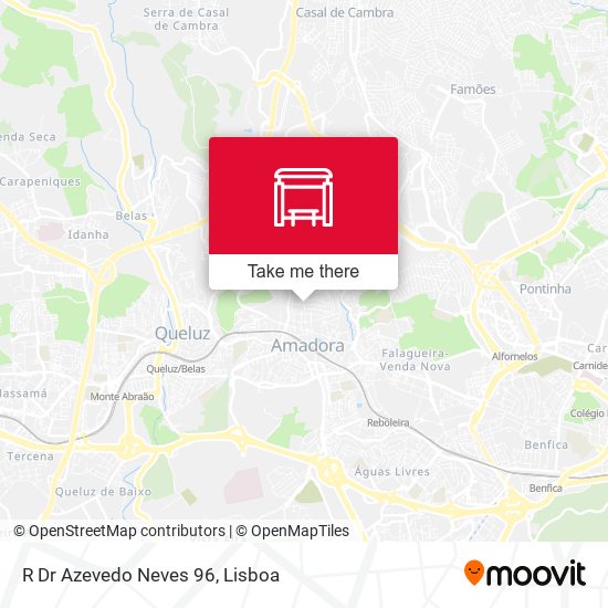 R Dr Azevedo Neves 96 mapa
