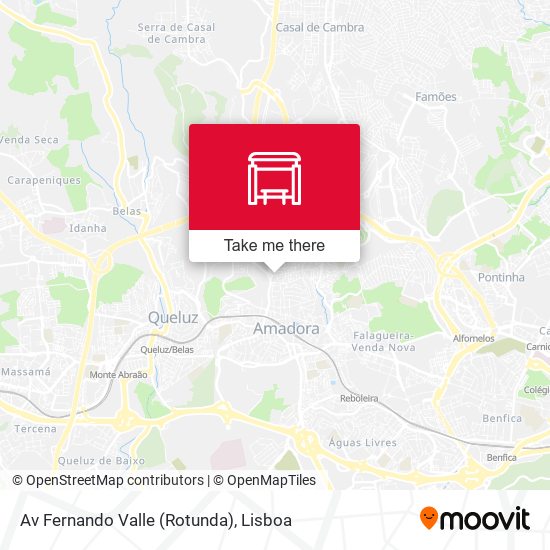 Av Fernando Valle (Rotunda) mapa