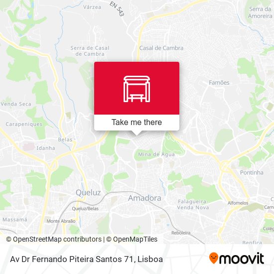 Av Dr Fernando Piteira Santos 71 mapa