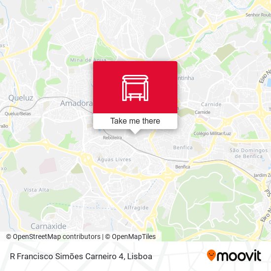 R Francisco Simões Carneiro 4 map