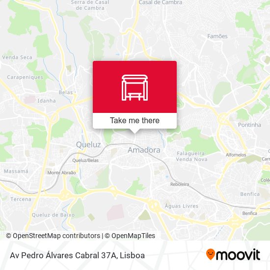 Av Pedro Álvares Cabral 37A mapa