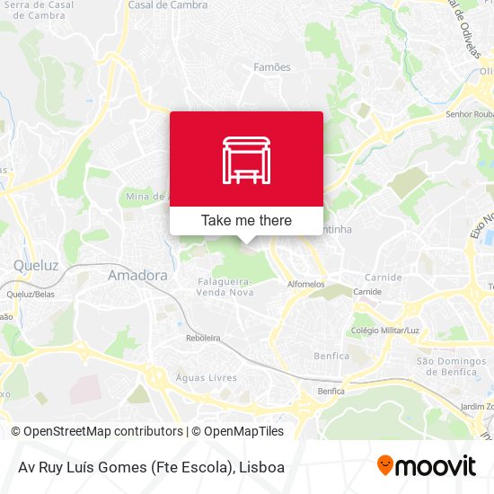 Av Ruy Luís Gomes (Fte Escola) map