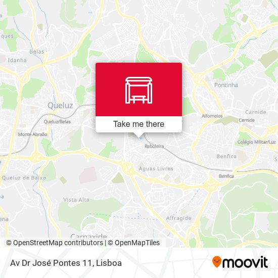 Av Dr José Pontes 11 map
