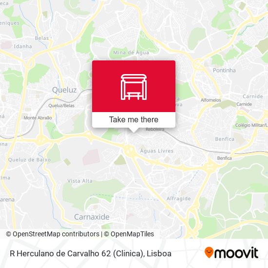 R Herculano de Carvalho 62 (Clinica) mapa