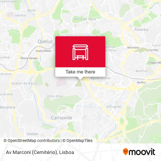 Av Marconi (Cemitério) map
