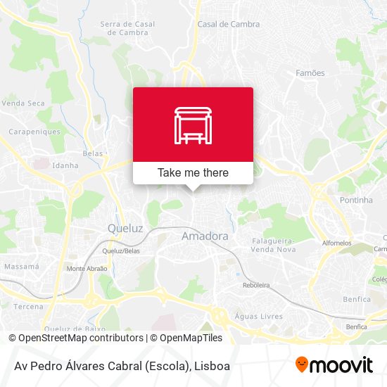 Av Pedro Álvares Cabral (Escola) map