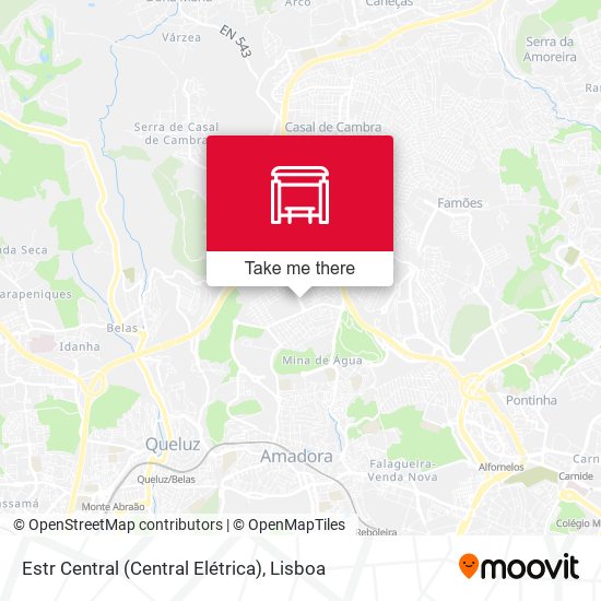 Estr Central (Central Elétrica) map