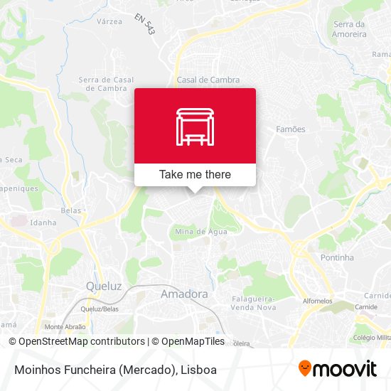 Moinhos Funcheira (Mercado) map