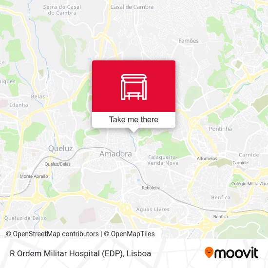 R Ordem Militar Hospital (EDP) map