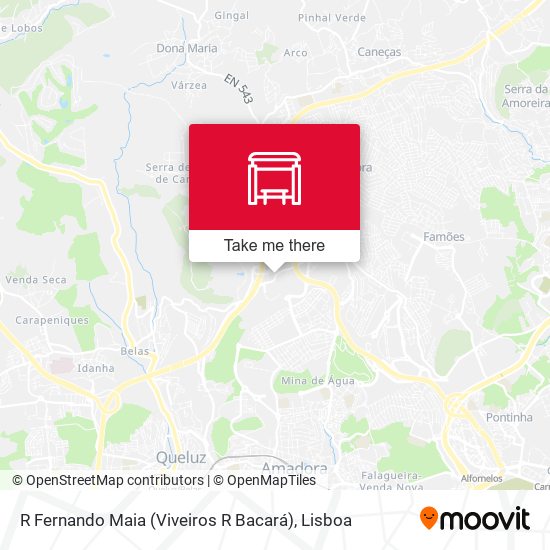 R Fernando Maia (Viveiros R Bacará) mapa