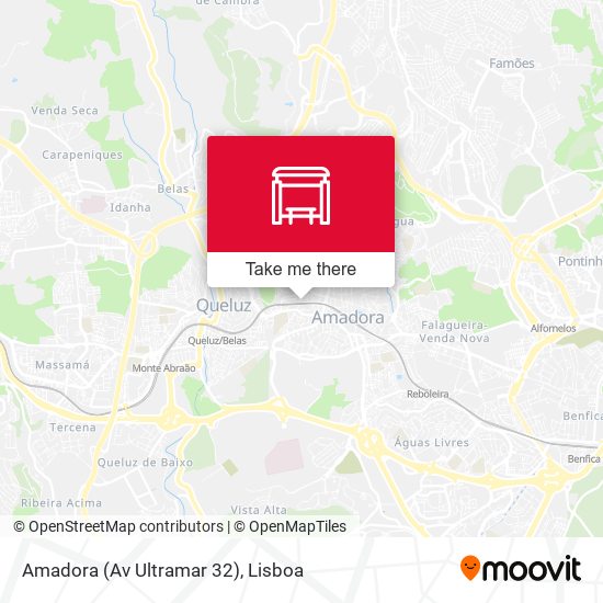 Amadora (Av Ultramar 32) mapa